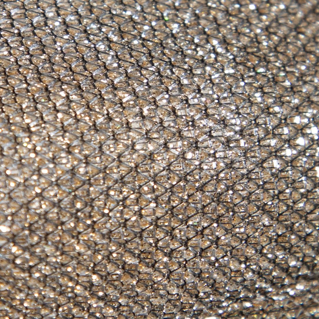 Badgley Mischka talons à bout ouvert argentés taille US 9 en vente 1