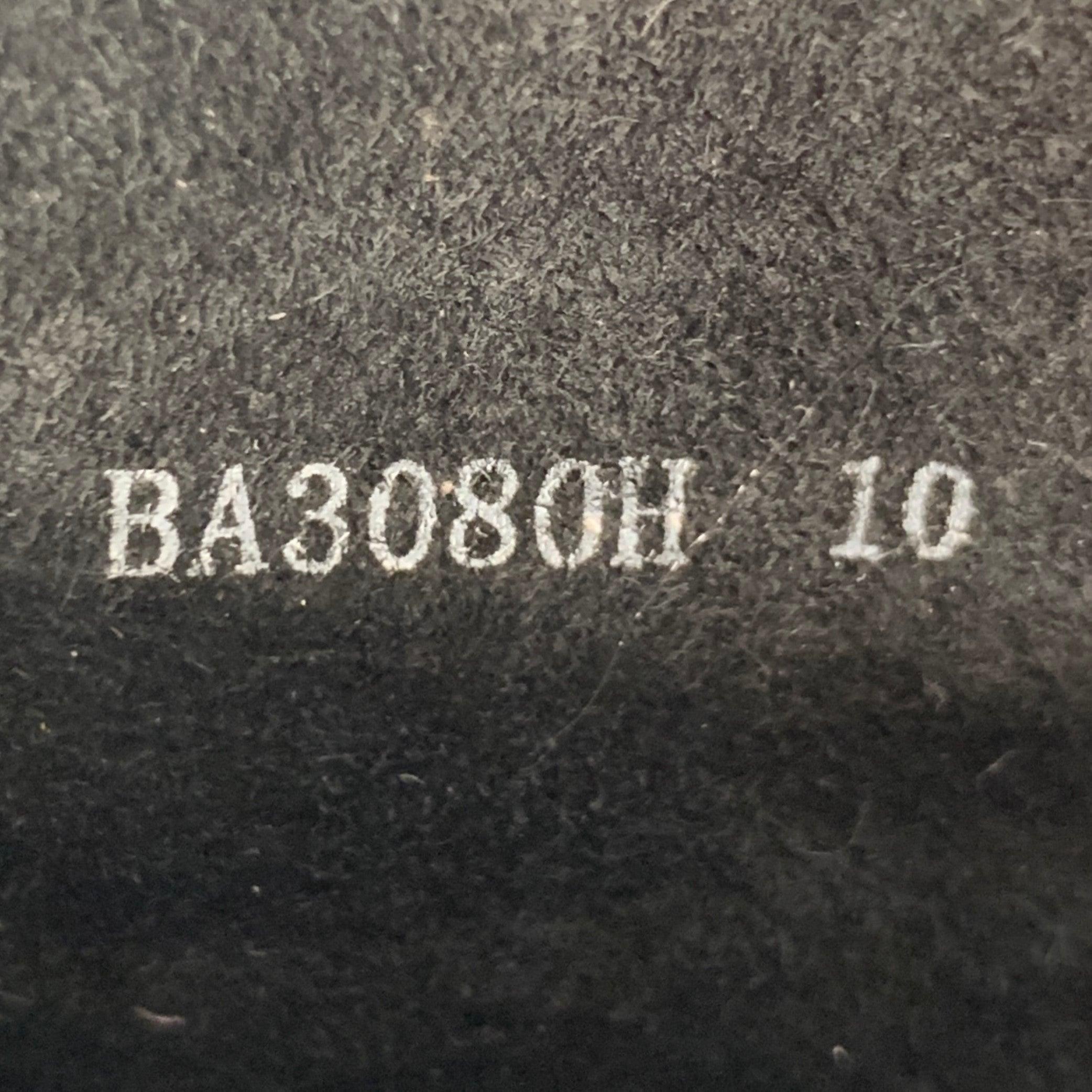 BADGLEY MISCHKA Size 10 Teddy Black Leather Sneakers For Sale 4