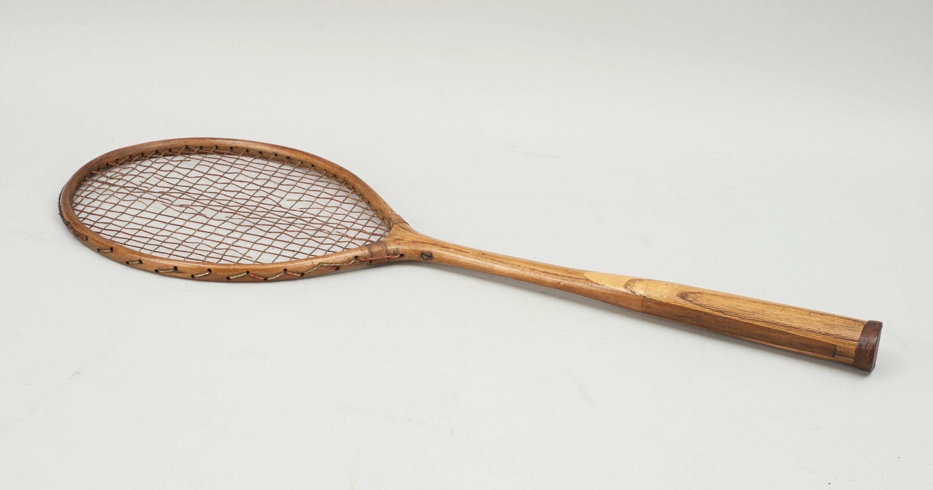 Victorian Badminton Rackets, Set of Four Unnamed