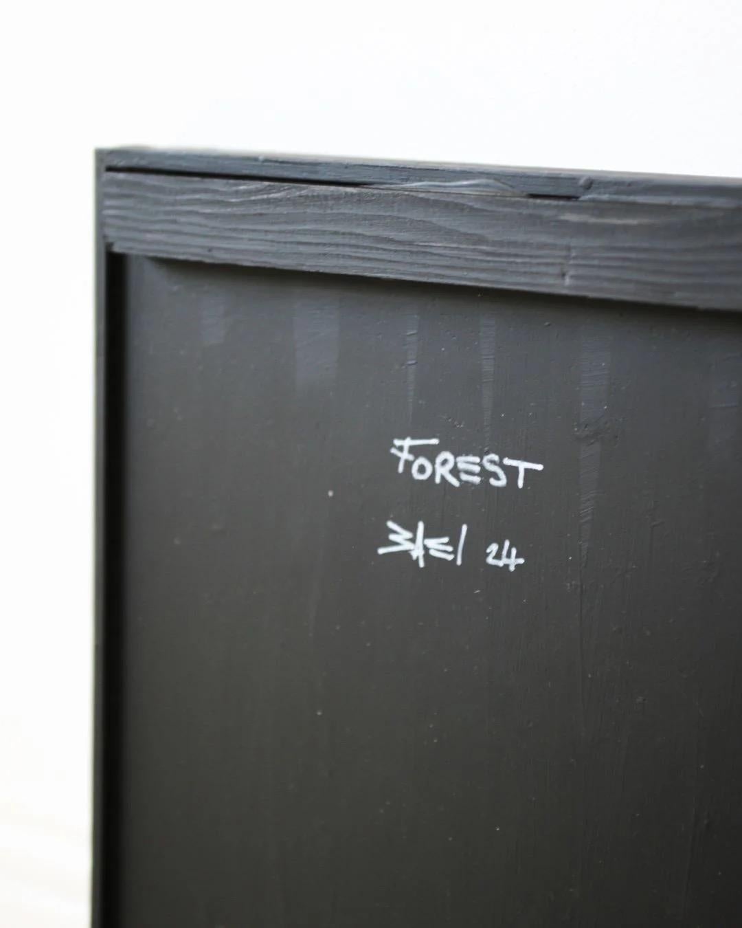 Bael, Foresta, 2024 - Painting di Bael 