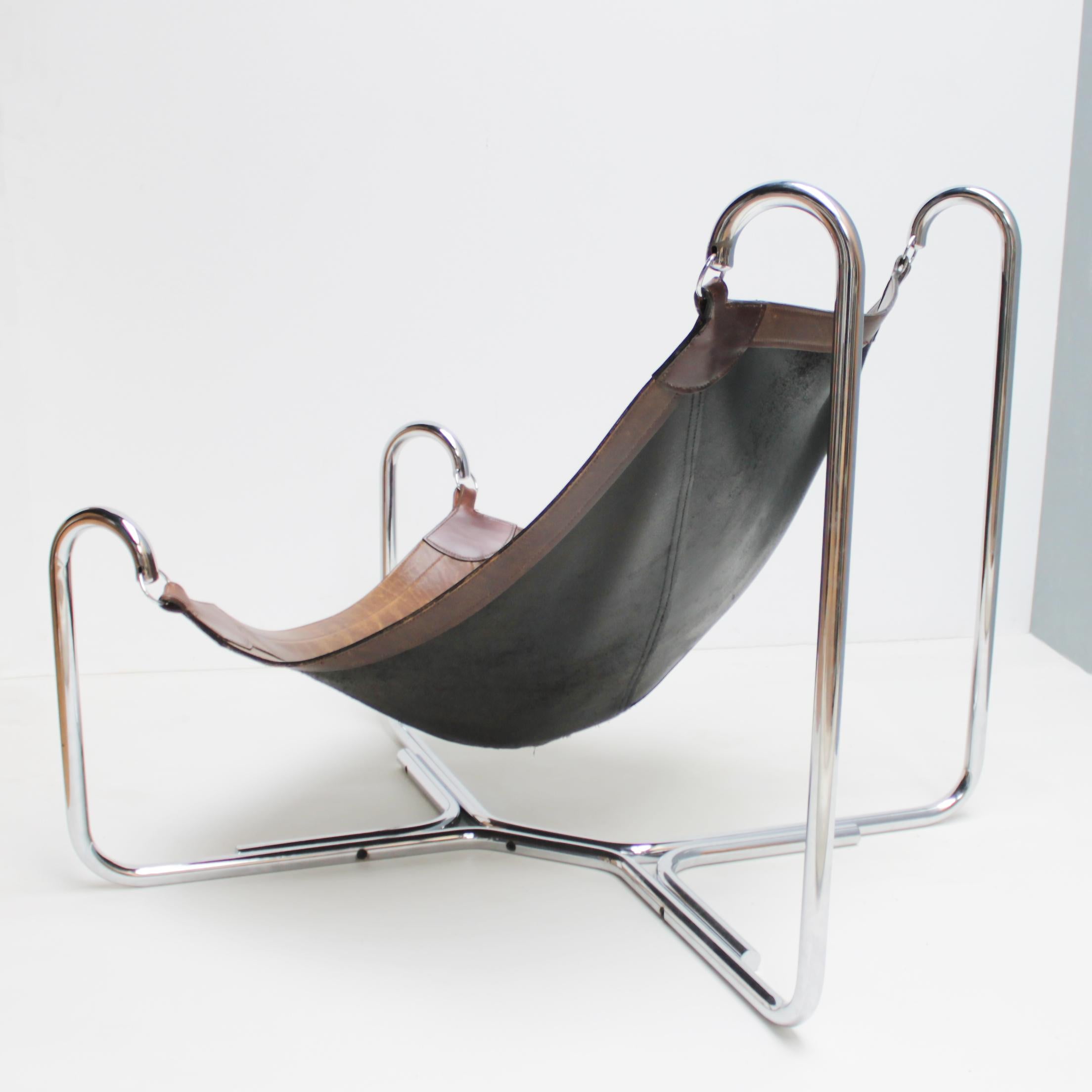 Mid-Century Modern Baffo Lounge Chair by Didone and Pareschi for Busnelli