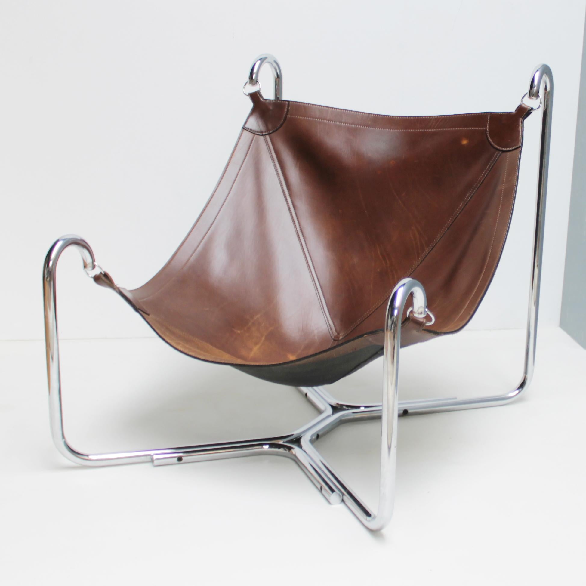 Italian Baffo Lounge Chair by Didone and Pareschi for Busnelli