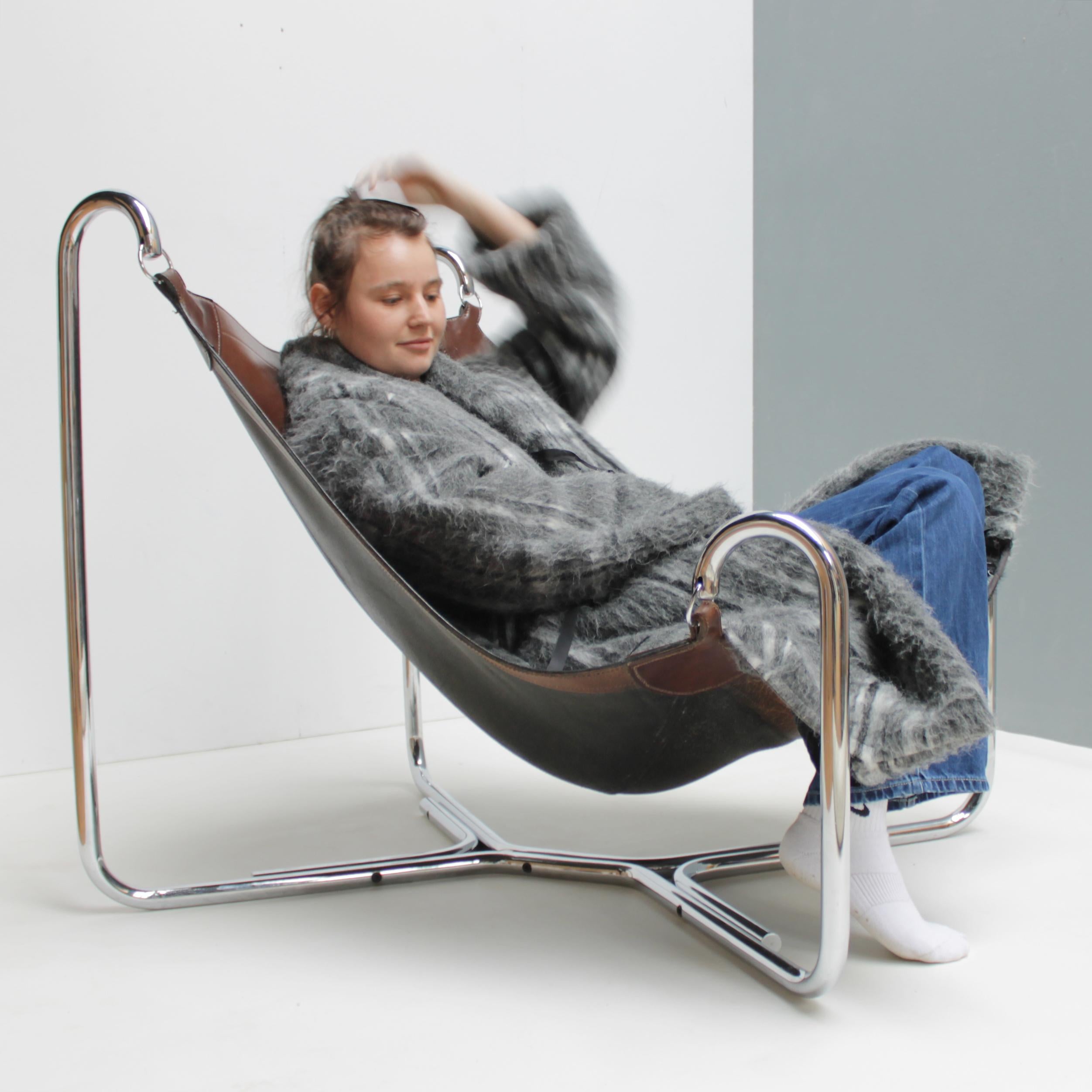Baffo Lounge Chair by Didone and Pareschi for Busnelli In Good Condition In JM Haarlem, NL