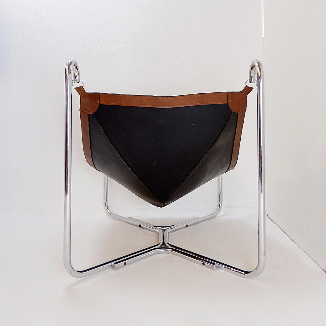 Mid-Century Modern 'Baffo' Lounge chair by Didone & Pareschi for Busnelli, Italy For Sale