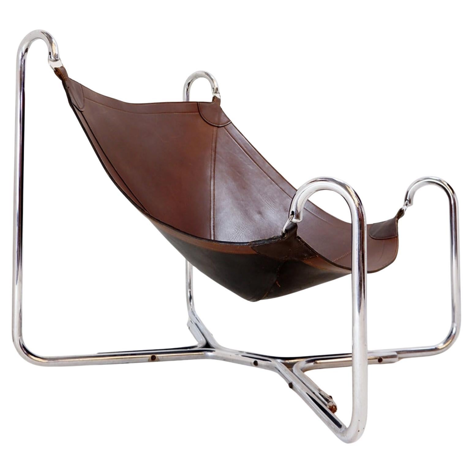 'Baffo' Lounge chair by Didone & Pareschi for Busnelli, Italy