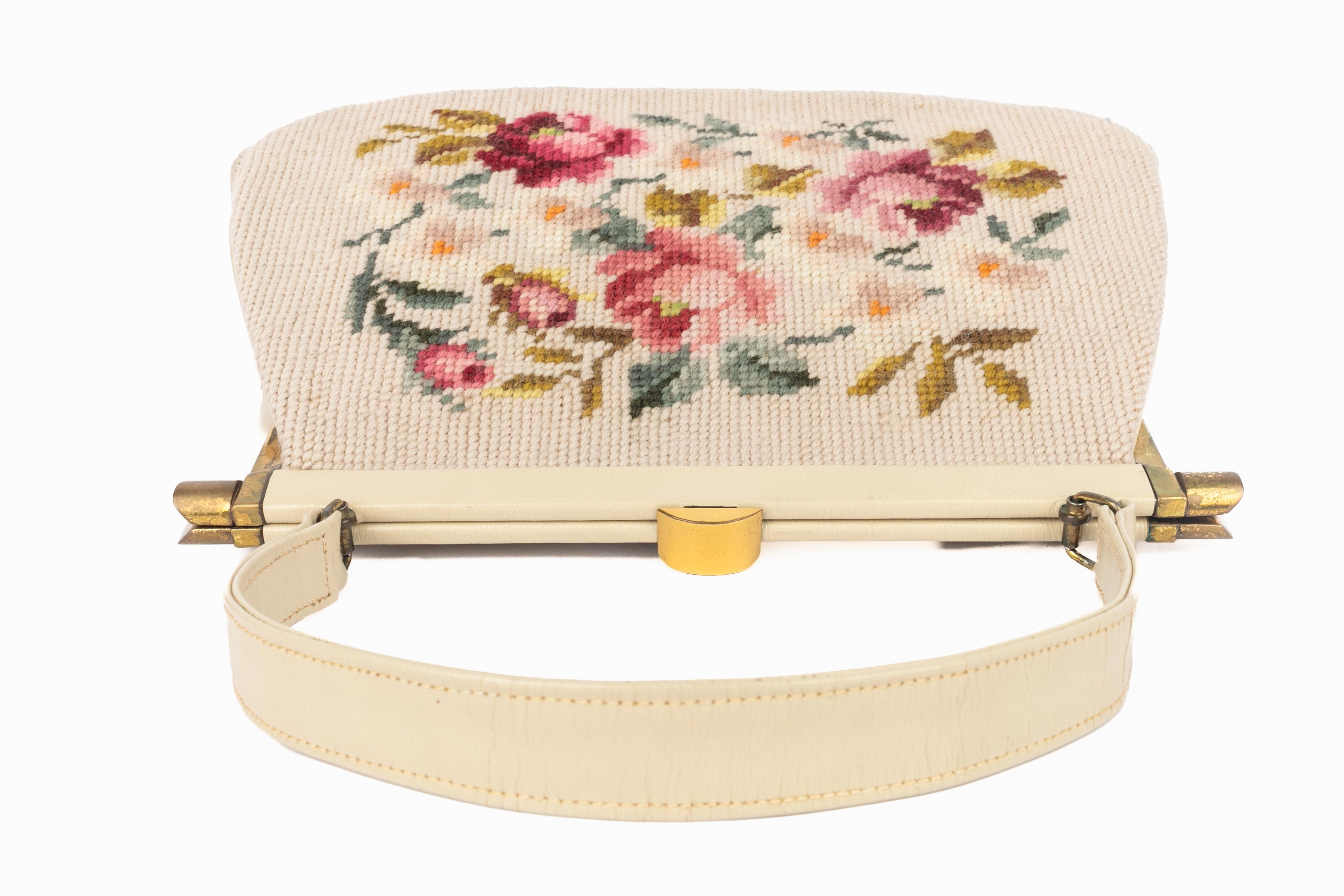 Borsa con arazzo 1960 in vendita 5