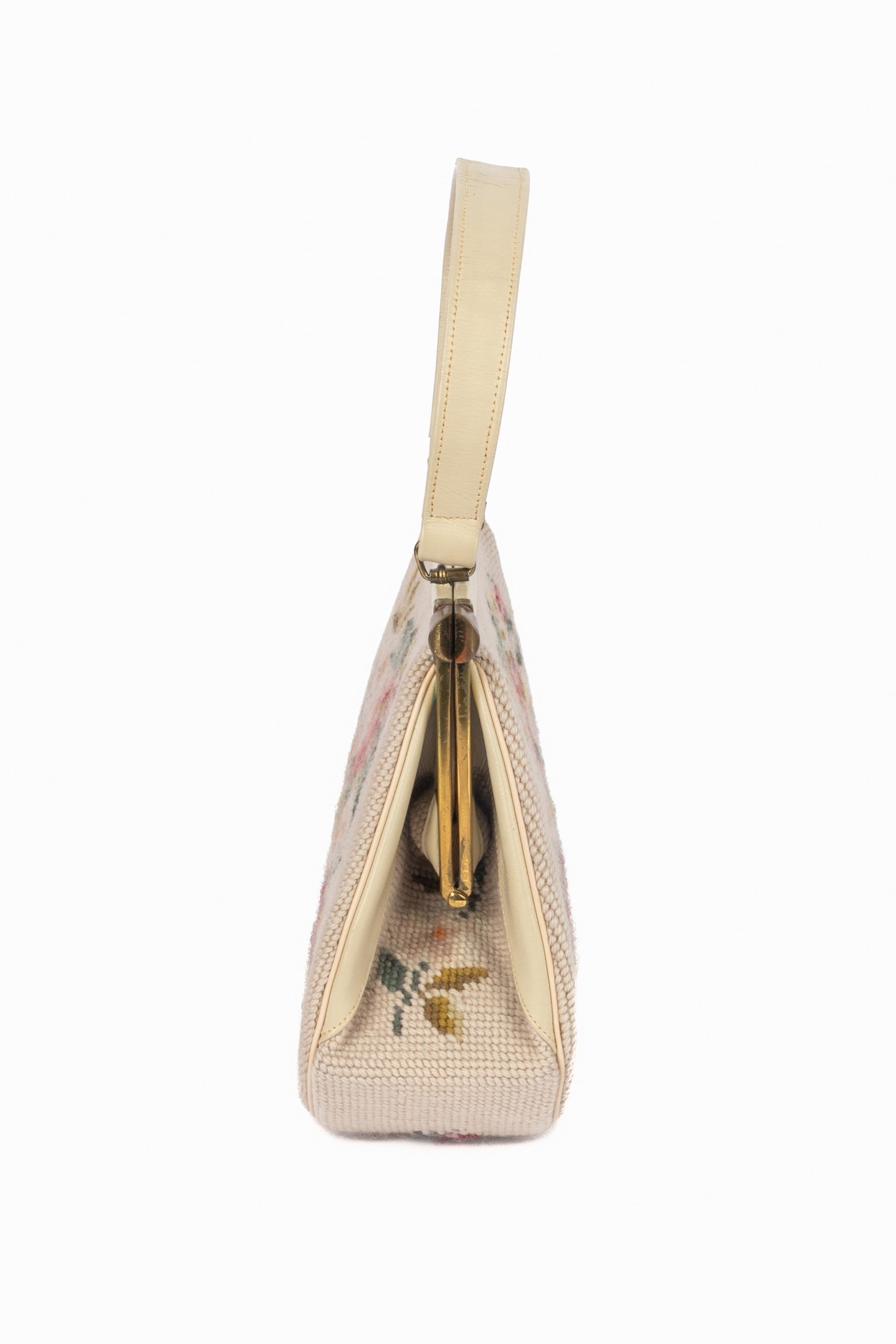 Borsa con arazzo 1960 In condizioni ottime in vendita a SAINT-OUEN-SUR-SEINE, FR