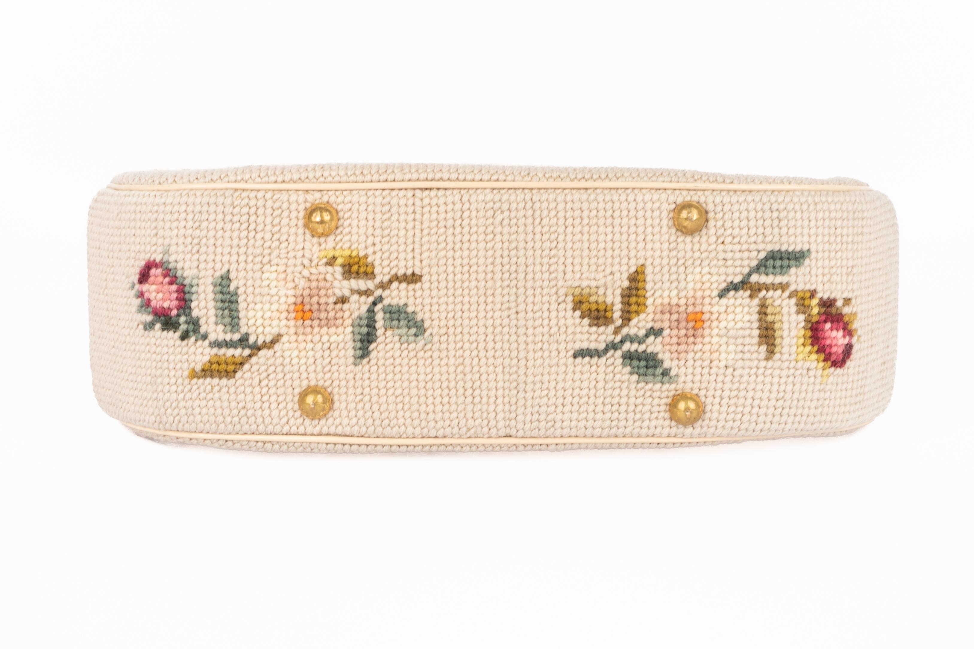 Borsa con arazzo 1960 in vendita 4