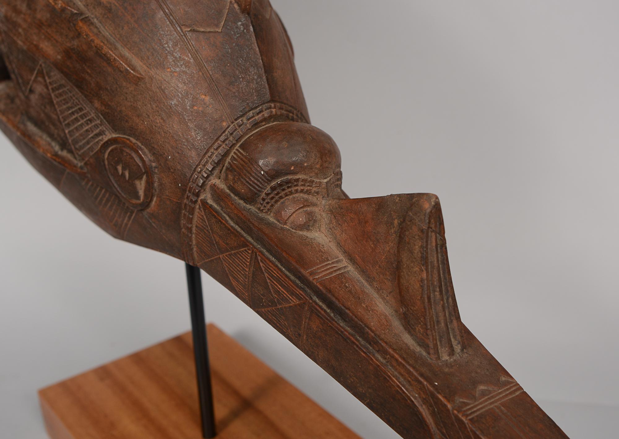 Baga Altarfigur oder Maske aus Guinea (Holz) im Angebot