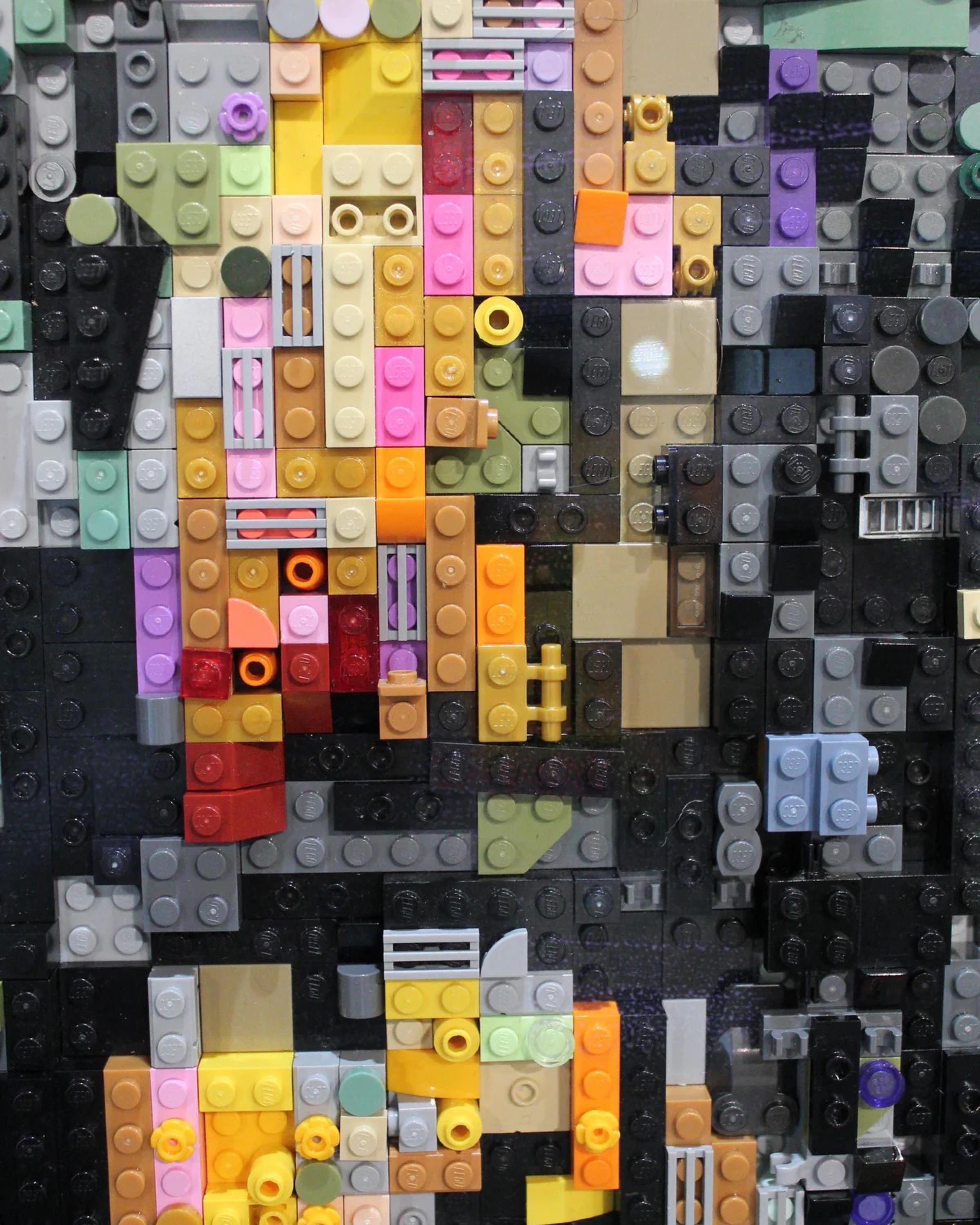 Baggrz, John Lennon, 2024

Lego mosaic with colours to resemble that of a work produced using oils with black box frame

94 x 94cm (37.01 x 37.01 in)

Original Artwork

Baggrz was born, raised and still lives in Manchester. He studied at the Adelphi