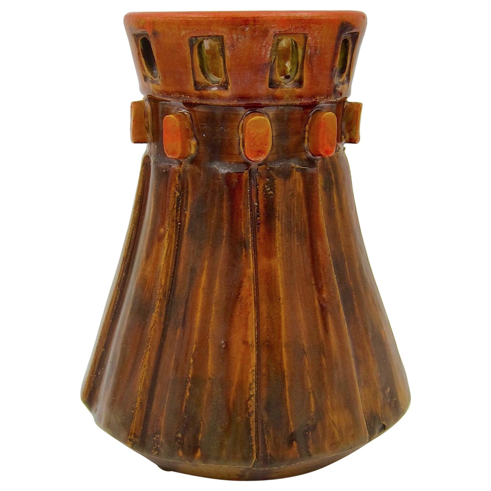 Bagni Ceramiche Italian Modern Vase Designed by Alvino Bagni for Raymor