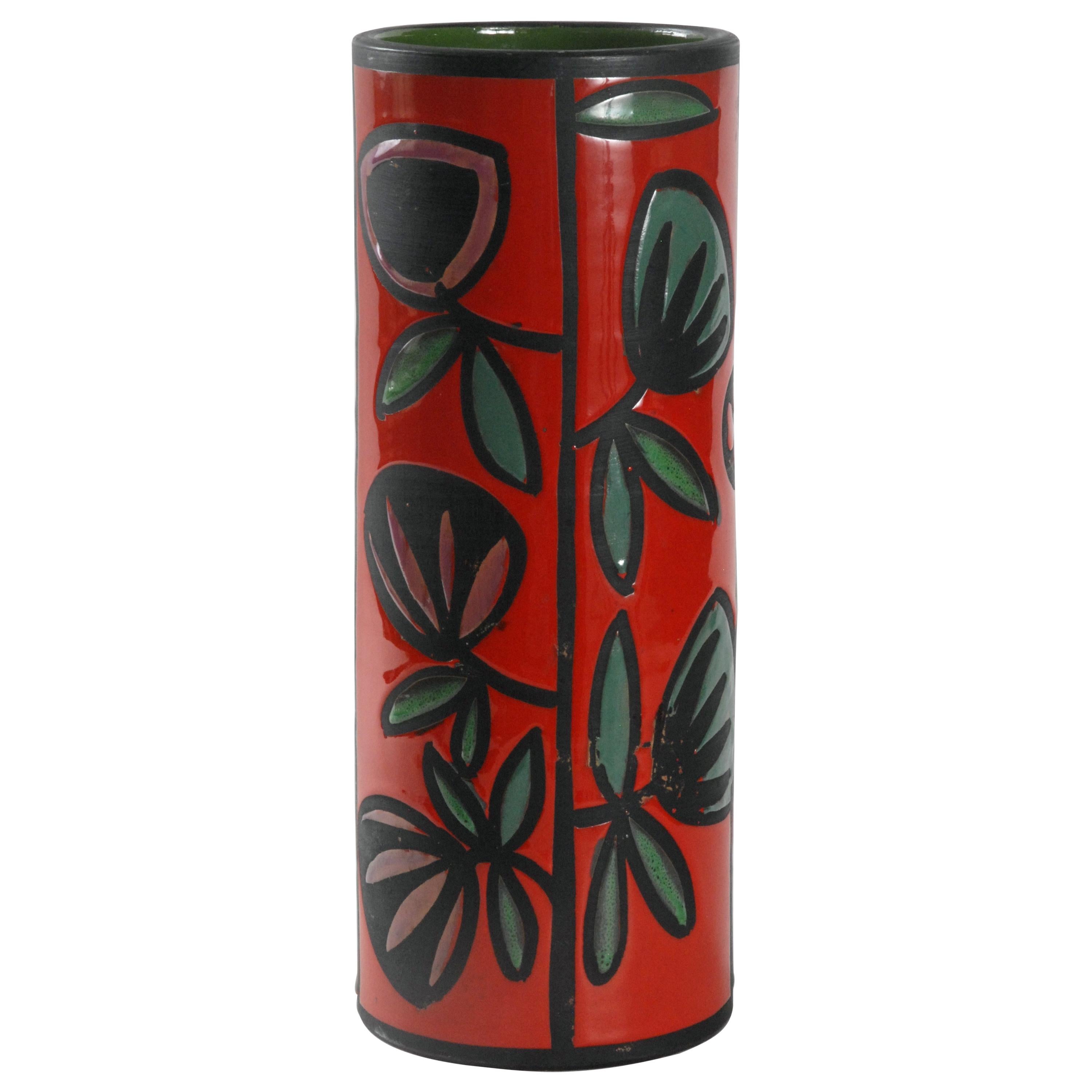 Bagni Ceramiche Tulip Vase by Alvino Bagni, Italy, circa 1970