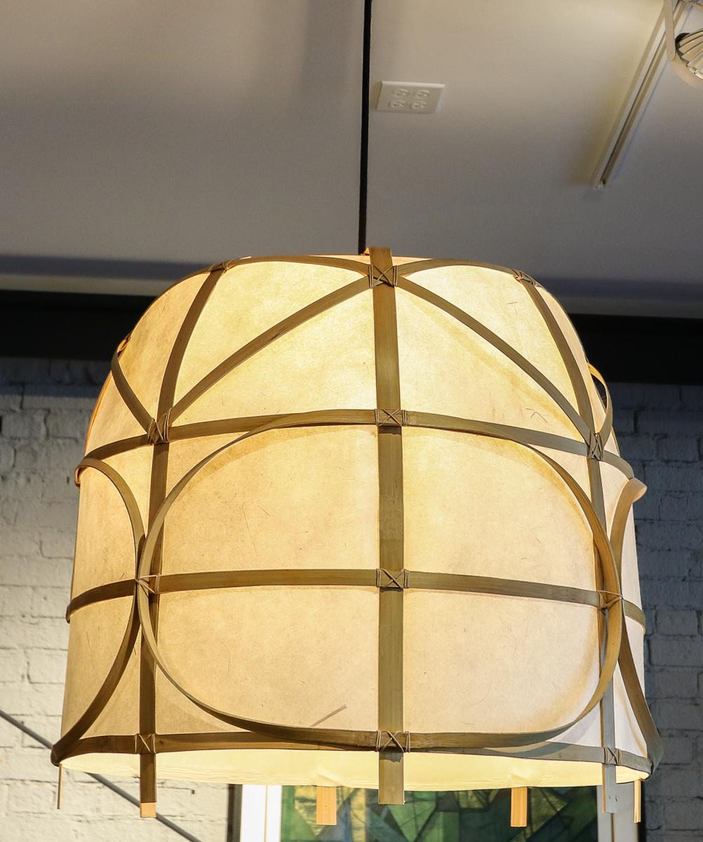 The Bagobo R large pendant by Ay Illuminate is produced in the Philippines by tribes scattered along the desolate eastern coast of the Davao Gulf where ages ago new migrants mixed with the native population to form the community Bagobo, its name