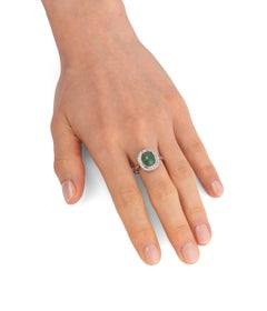 Bague ancienne oder et aventurine