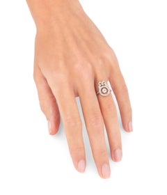 Bagues Belle époque en platine et diamants