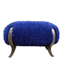 Bague Blue Velvet Pouf by Carlo Rampazzi