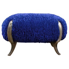 Bague Blue Velvet Pouf by Carlo Rampazzi