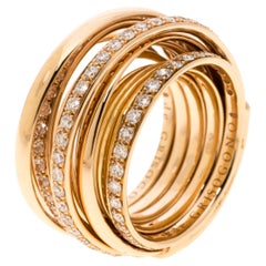 DE GRISGONO - Anillo Allegra oro amarillo y diamantes