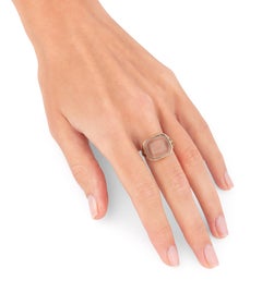 Bagues du début du 19ème siècle en or 9 carats ornée d'une intaille sur verre