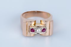 Bague en ou rose 18 carats