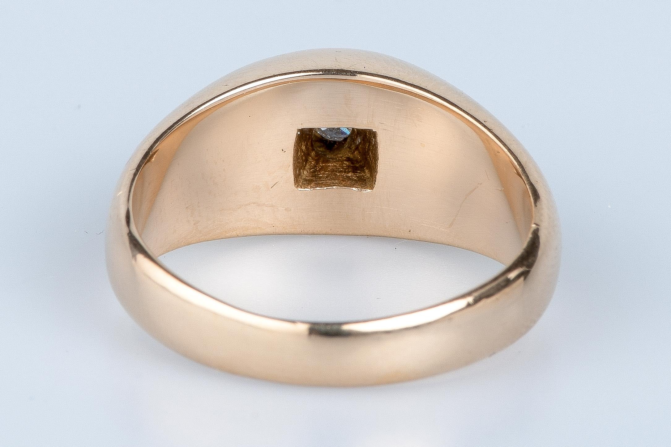 Bague en or rose 18 cts For Sale 3