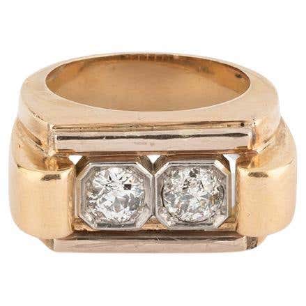 Bague saphirs 0.56 carat et diamants 0.14 carat 2 ors 5.10g Bague saphirs 0.56 carat et diamants 0.14 carat 2 ors 5.10g
