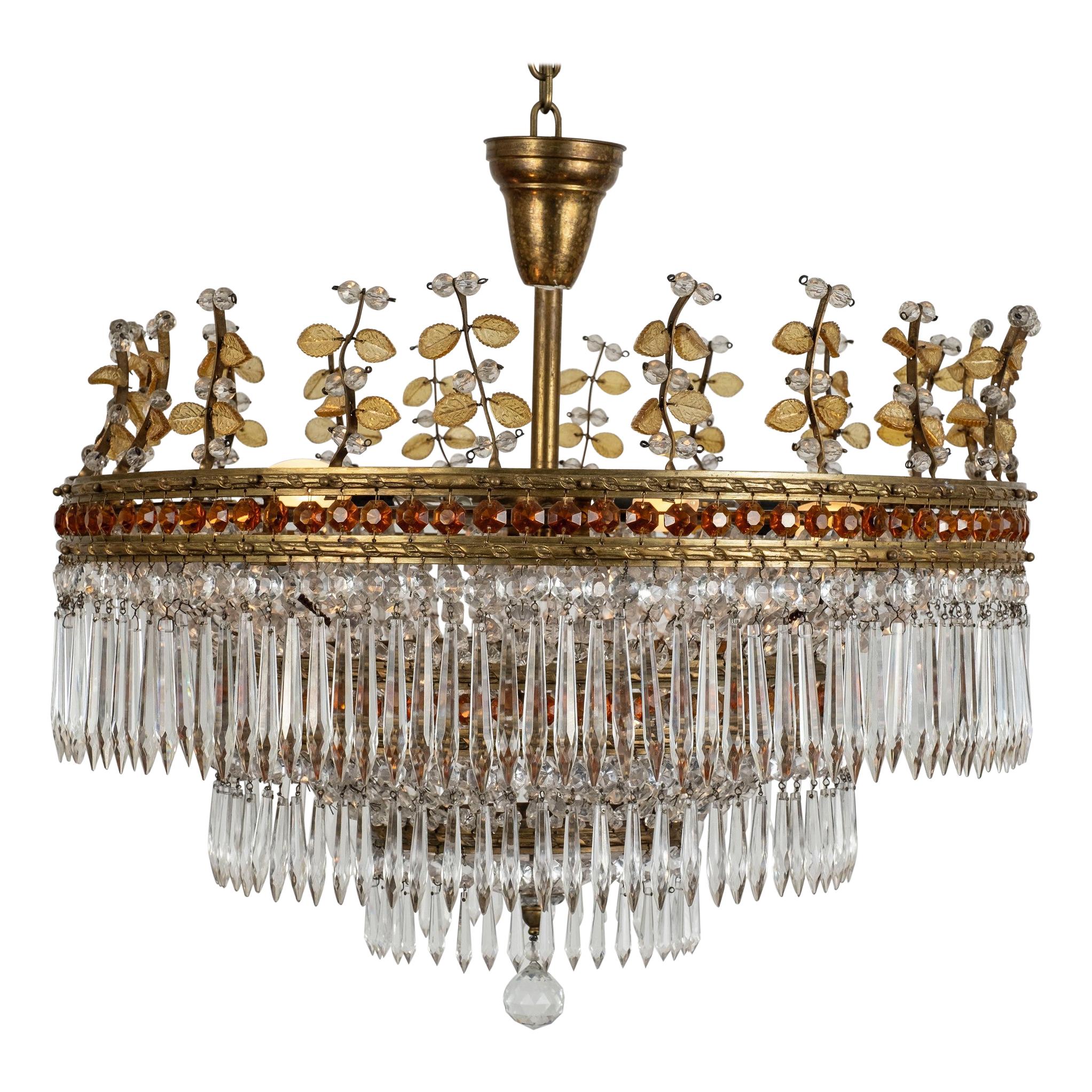 Bagues Style Crystal Chandelier 