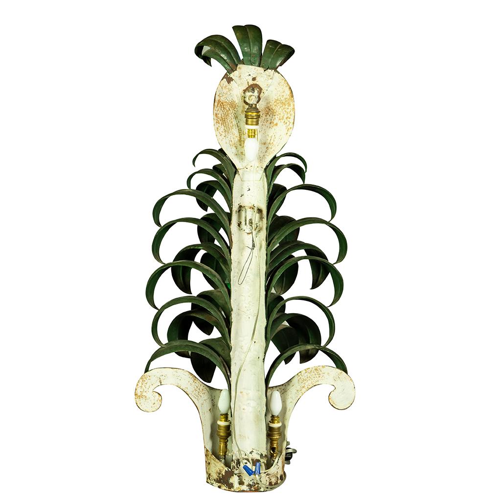 20th Century Bagues Tole Wall Sconce For Sale