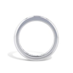 Baguette und Prinzessinnenschliff Diamant Platin Estate Eternity Band
