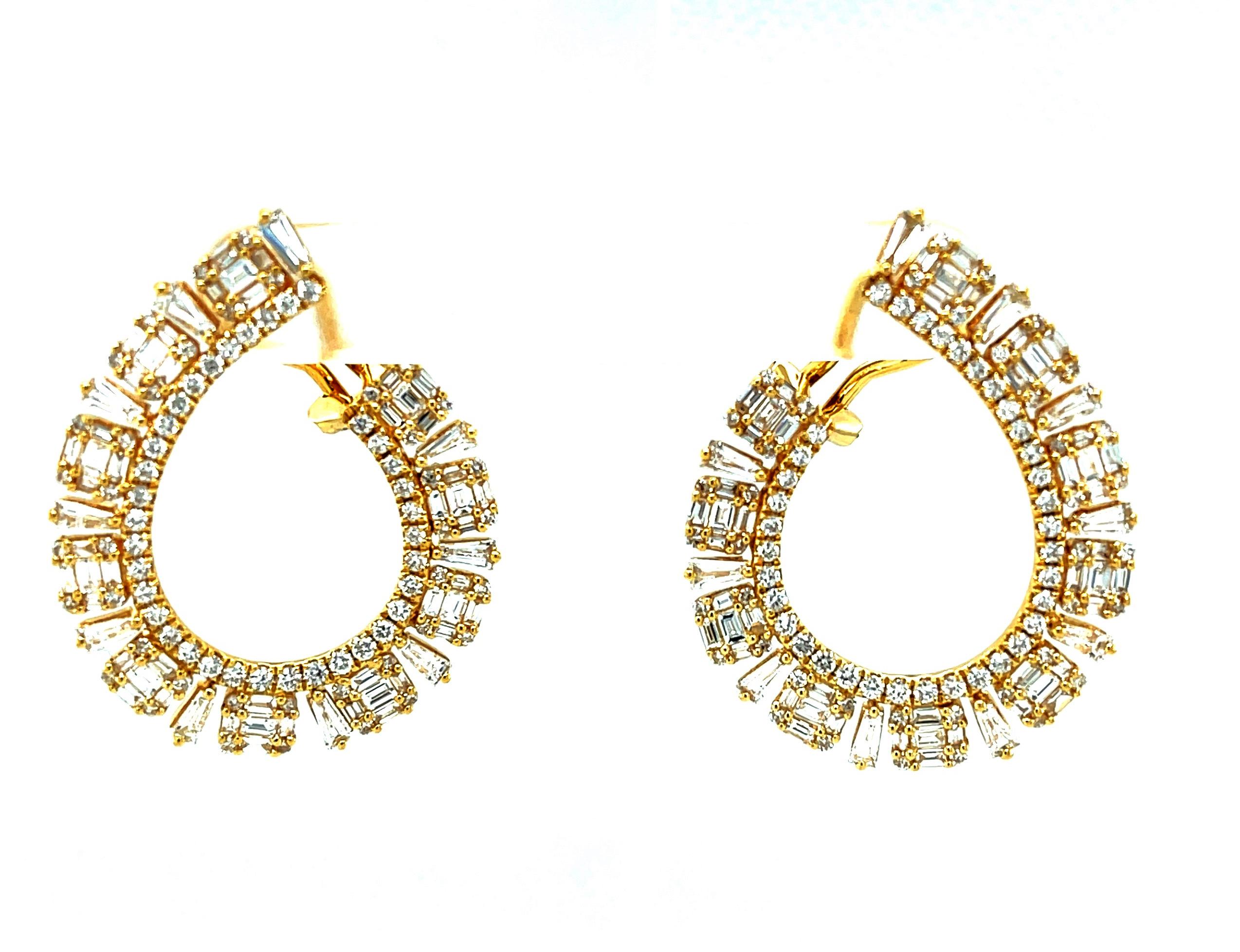 french clip earrings