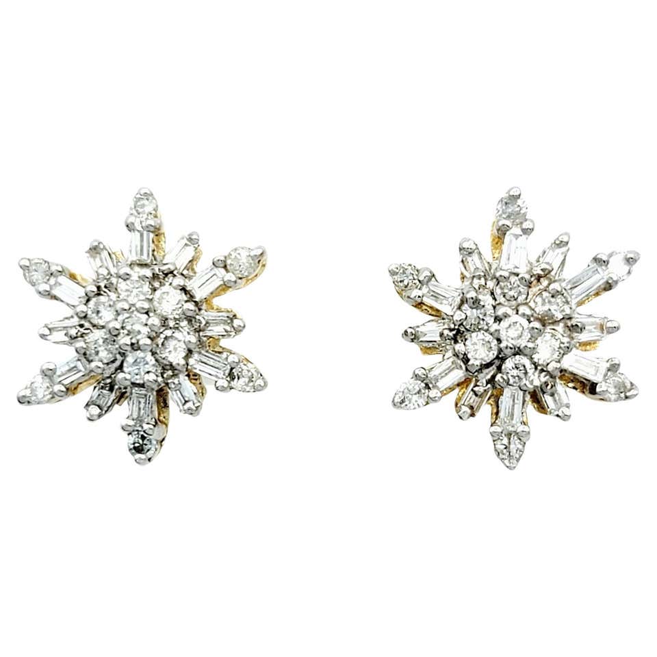 Tiffany snowflake earrings Clearance