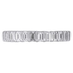 Baguette Cut Diamond Eternity Band