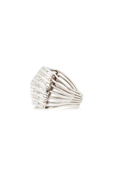 Baguette Cut Diamonds Cocktail Ring