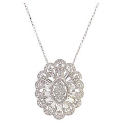 Maurice Fine Jewelry - Baguette-Diamant-Cluster-Anhänger