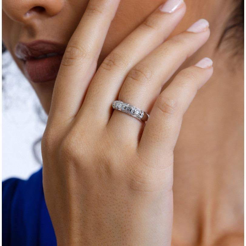 Product Details :

• Made to Order

• Gold Kt: 14kt

• Available Gold Colors: Rose Gold, Yellow Gold, White Gold

• 0.24ct Natural Baguette Diamond

• 0.99ct Natural Baguette Diamond

• Diamond Color-Clarity: F-G Color VS/SI Clarity

• Comes with