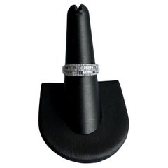 Baguette Diamond Ring in 10kt White Gold - 0.50ctw, Diamonds, Size 7, New