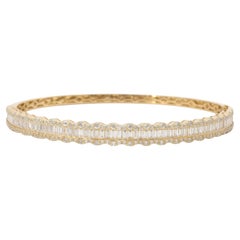 Baguette Diamond Scalloped Bangle Baguette Diamond Scalloped Bangle