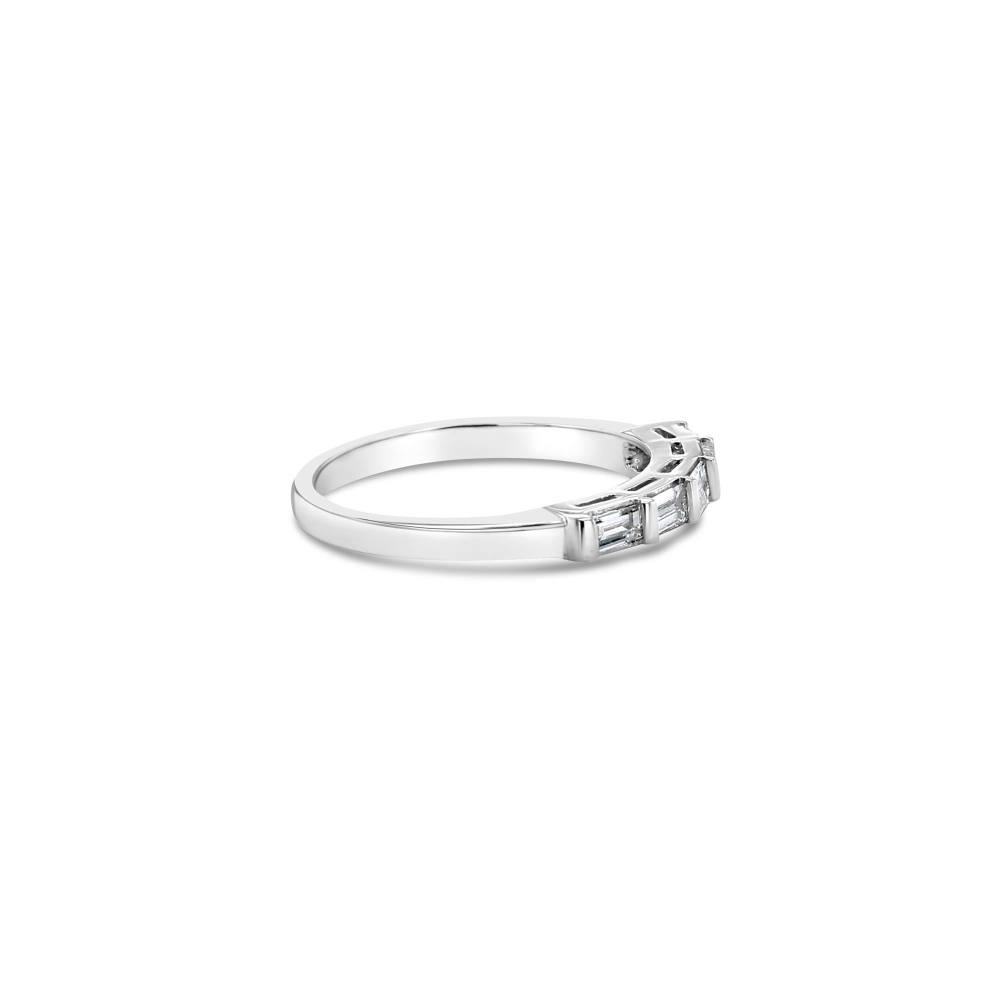 ♥ Product Summary ♥

Main Stone: Diamond
Approx. Carat Weight: 3/8cttw
Diamond Color: G
Diamond Clarity: VS2
Stone Cut: Baguette
Material: 14k White Gold
Weight: 2 grams

Diamonds are Natural. Not enhanced, simulated or lab created.

