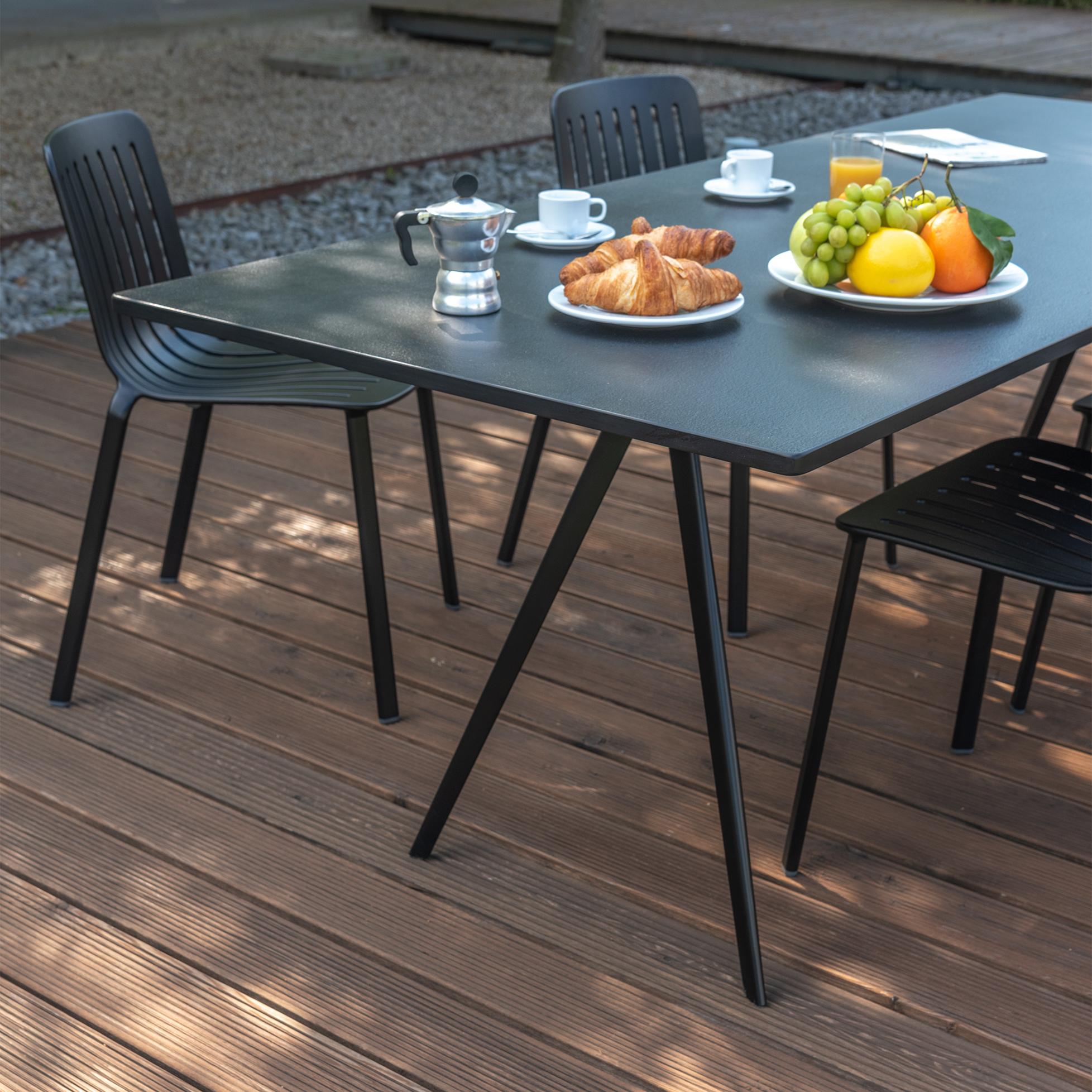 Baguette-Tisch mit Eichenholzplatte und weißem Rahmen von Ronan & Erwan Boroullec für MAGIS im Angebot 9