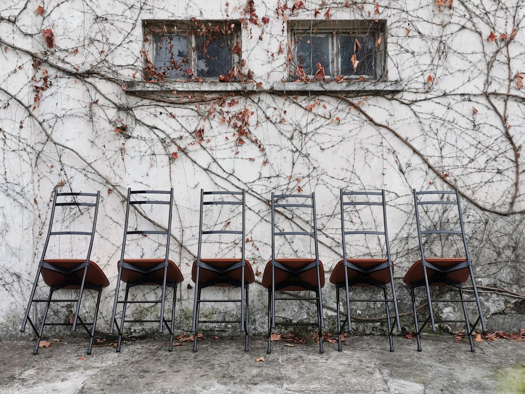 Bagutta Ycami Chairs of the 1980s In Excellent Condition For Sale In Manzano, Friuli Venezia Giulia