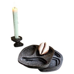 Bah Oui Stoneware Oyster Plate Small