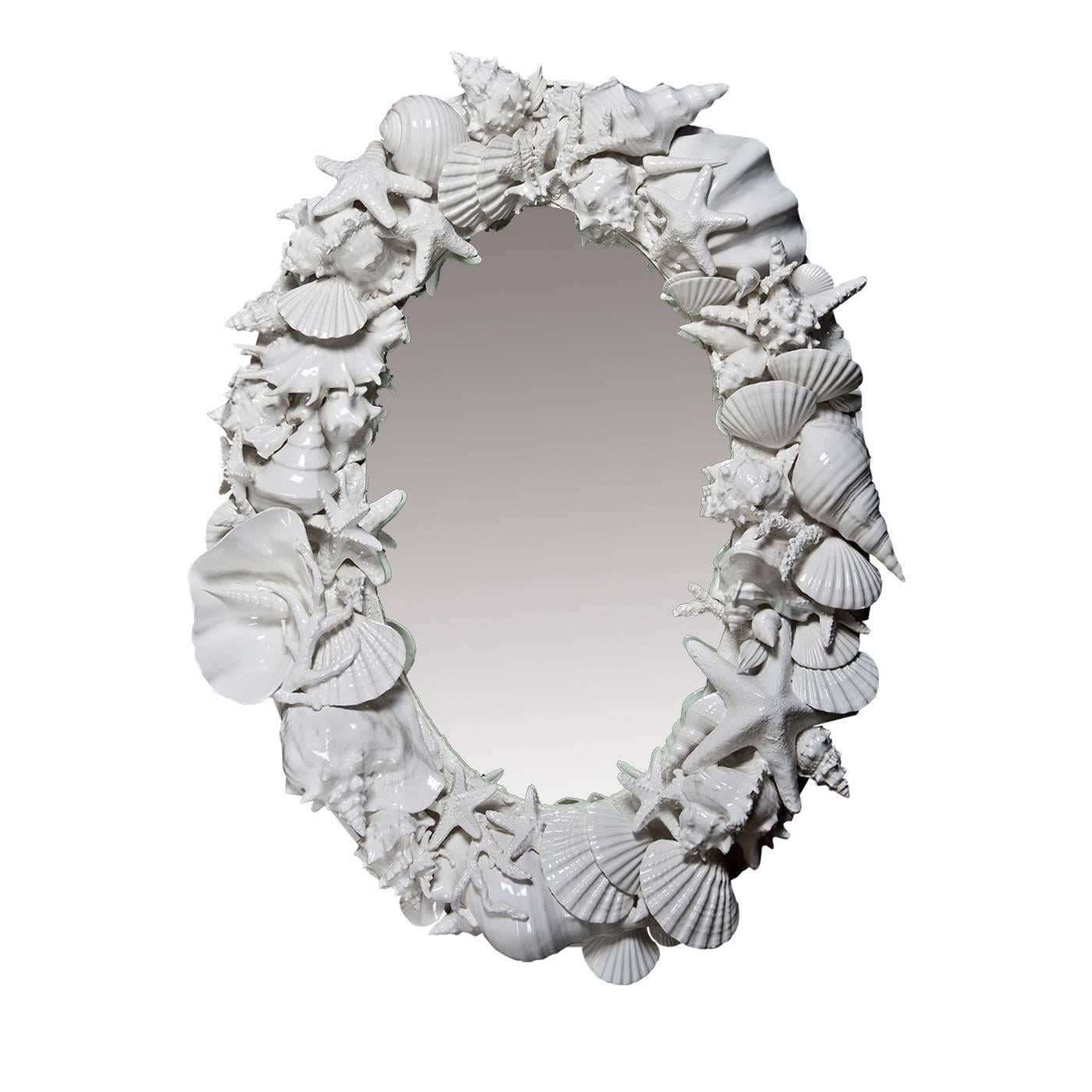 Bahamas Ceramic Mirror