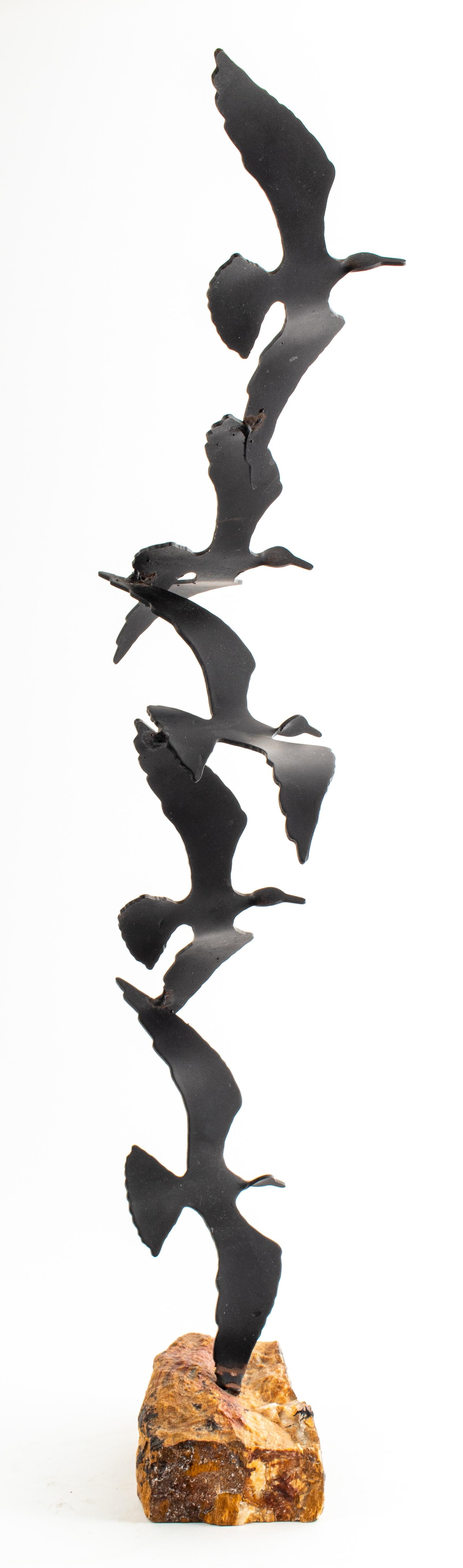 20th Century Bahar Bijan Birds in Flight Modern Sculpture