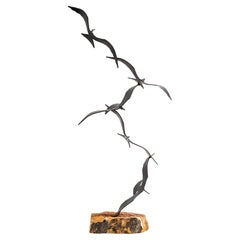 Bahar Bijan Birds in Flight Modern Sculpture