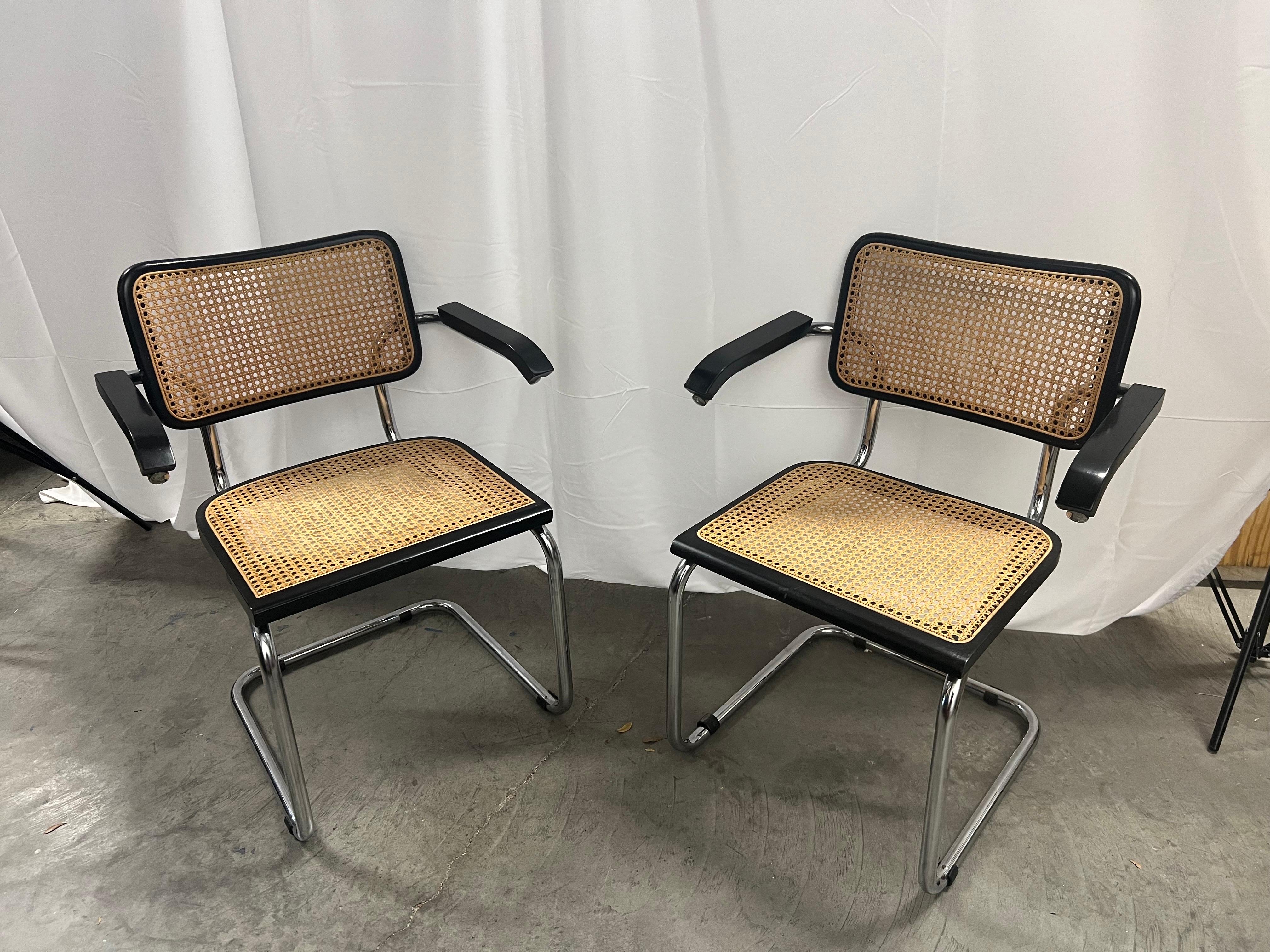 Bauhaus Bahaus Marcel Breuer Cesca Chair S64  For Sale