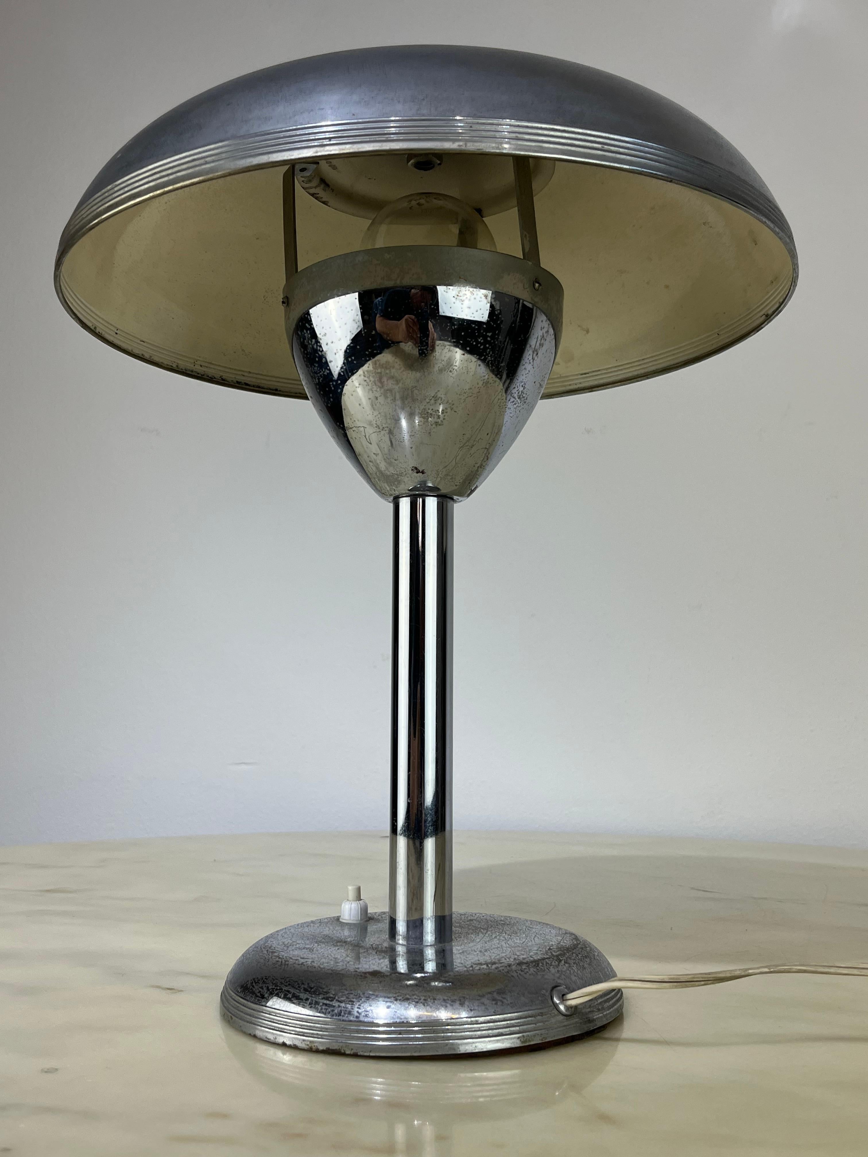 Tchèque Lampe de bureau Bahaus, Tchécoslovaquie, 1930 en vente
