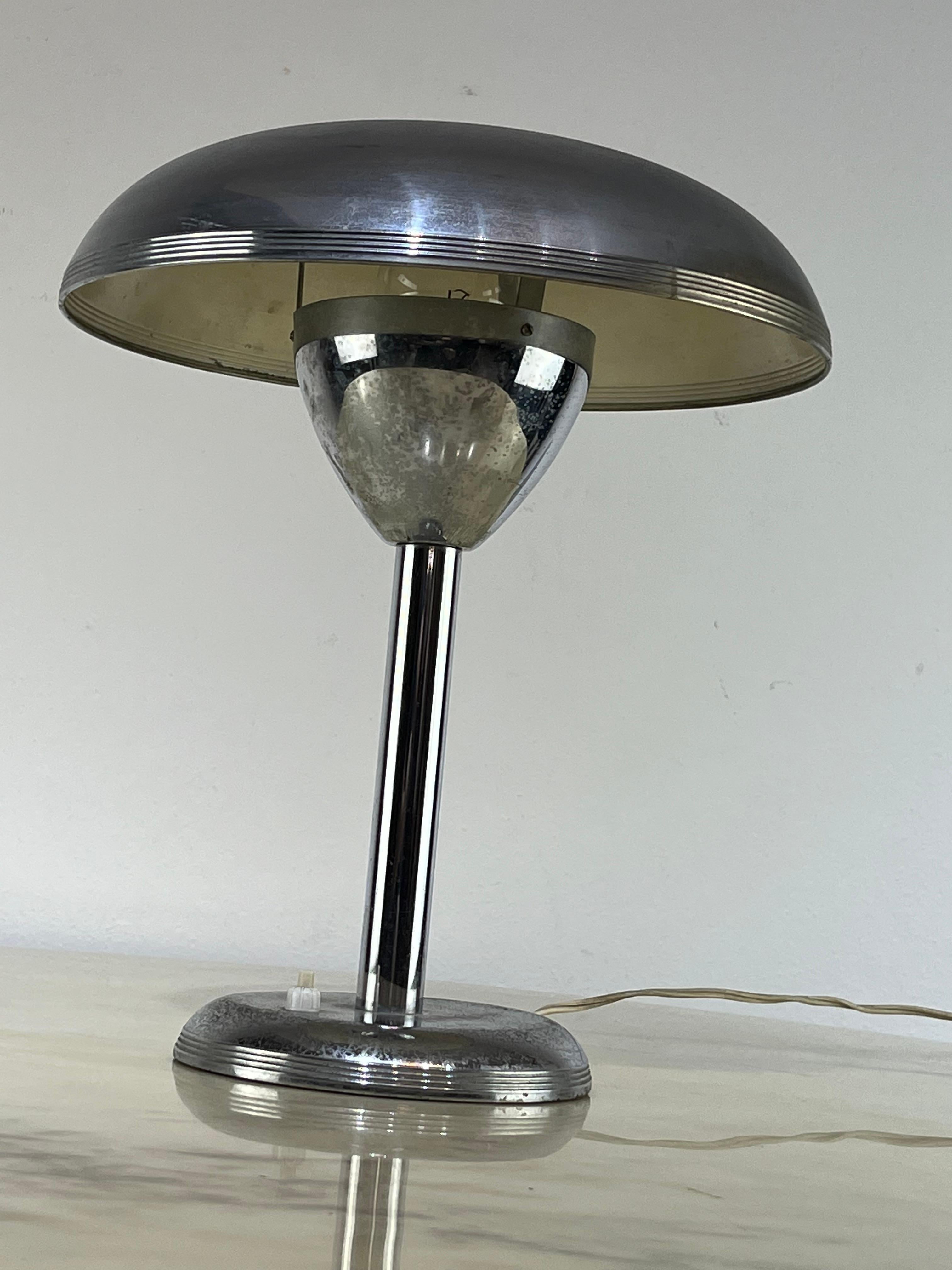 Lampe de bureau Bahaus, Tchécoslovaquie, 1930 en vente 1