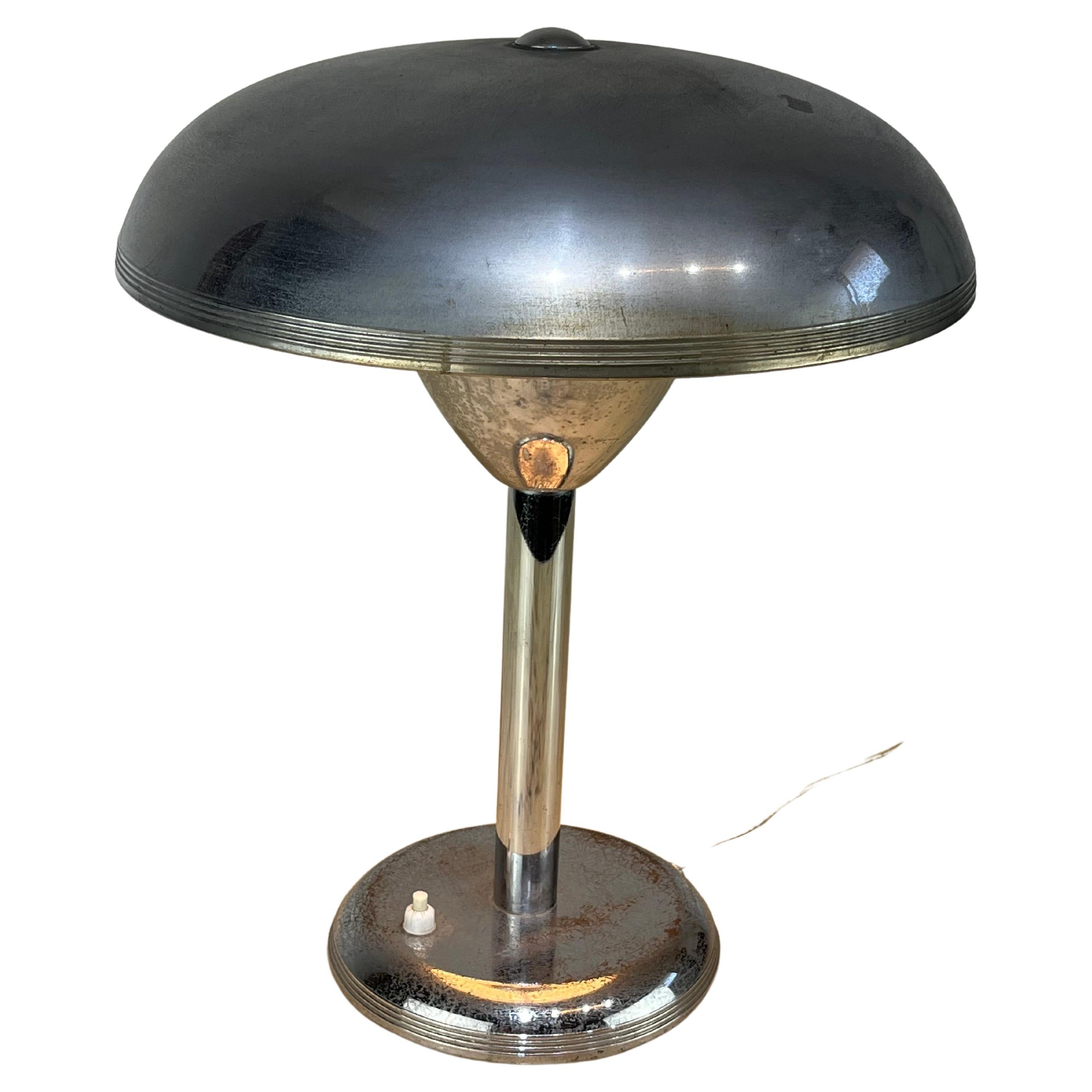 Bahaus Table Lamp, Czechoslovakia, 1930 For Sale