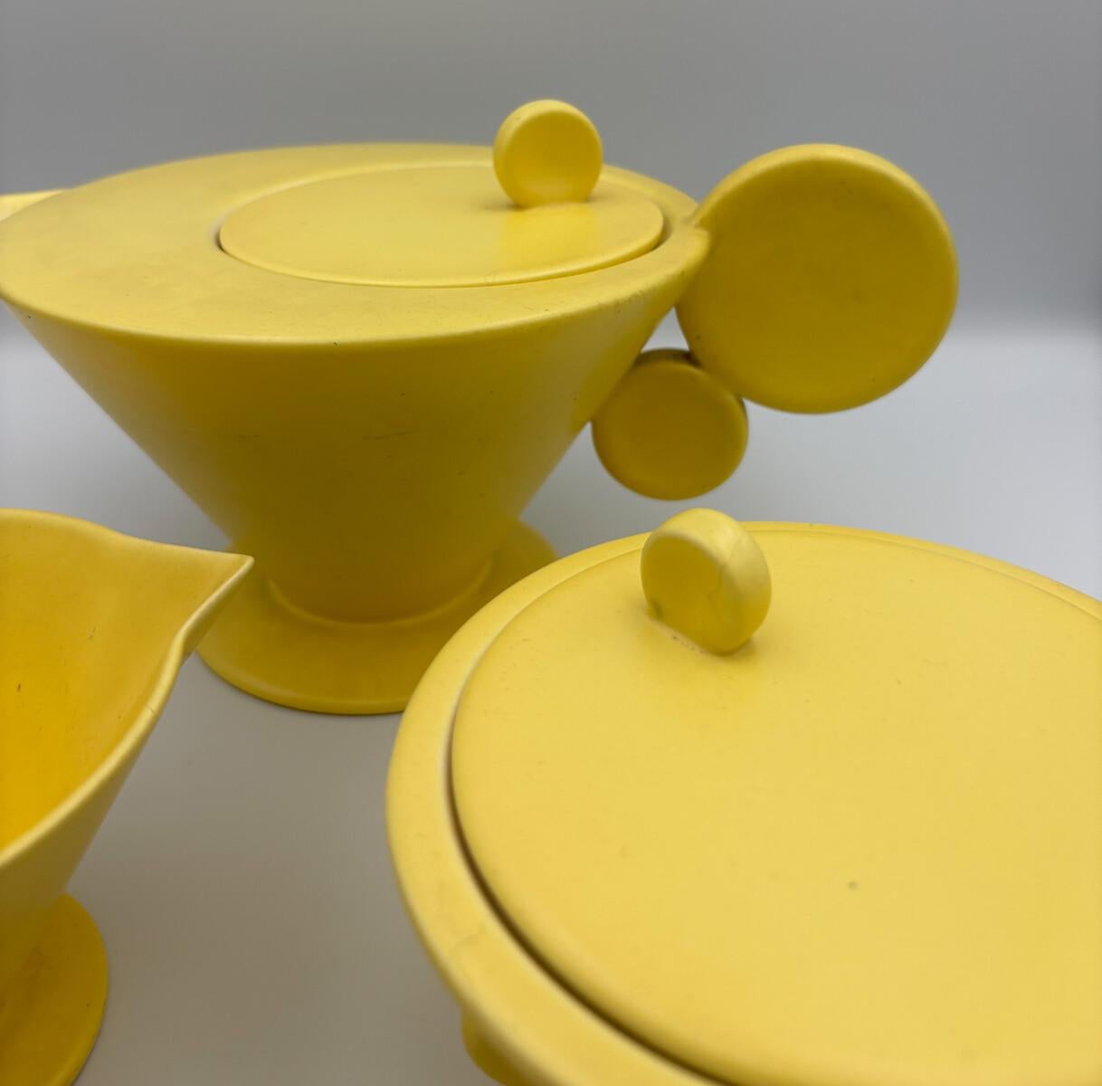 Bahaus Tea Set by Margarete Heymann Marks Bon état - En vente à Brussels, BE