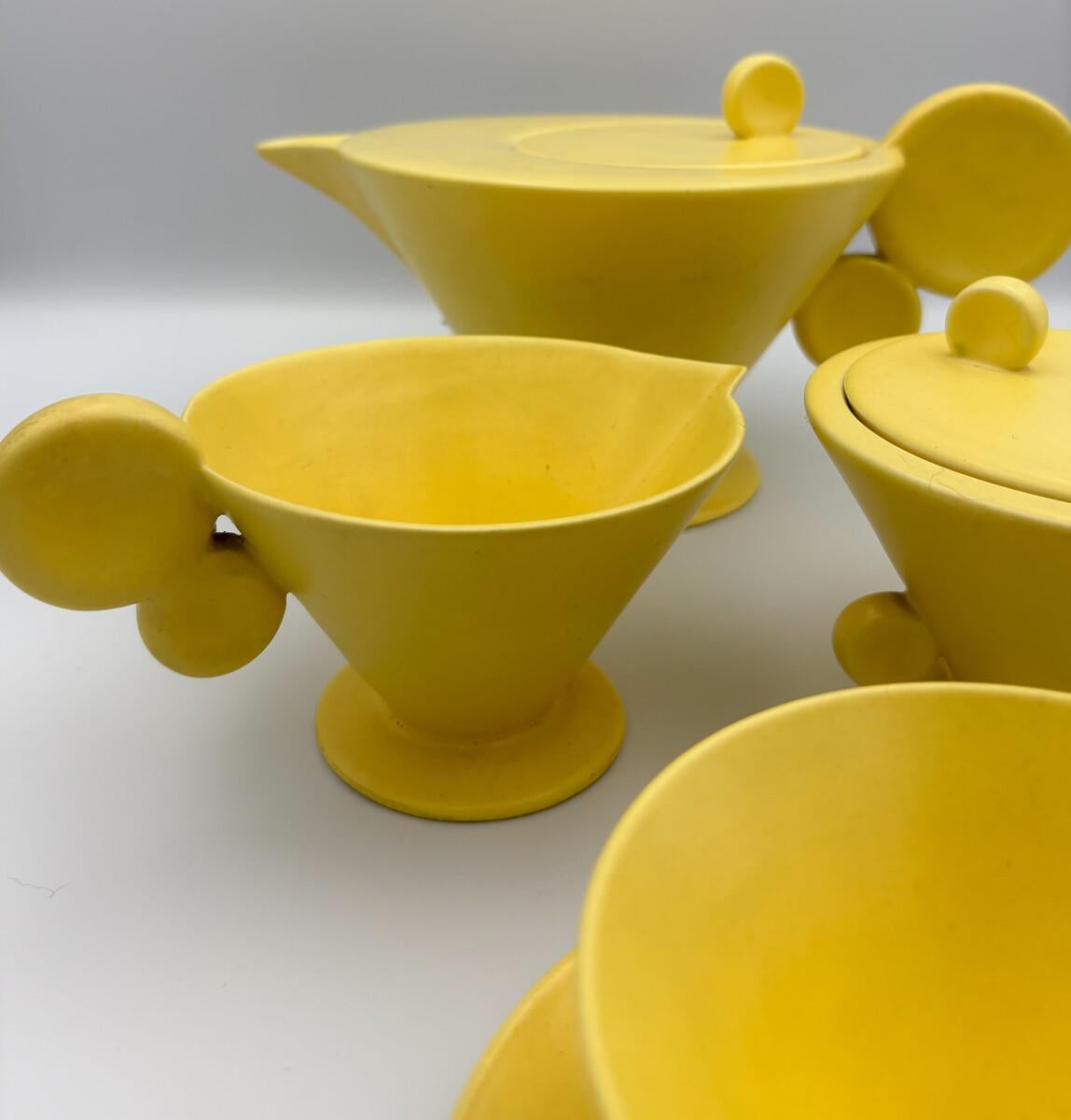 20ième siècle Bahaus Tea Set by Margarete Heymann Marks en vente